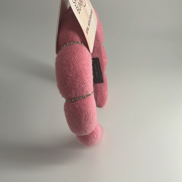 Terrycloth rhinestone headband - Picture 3 of 4